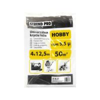 Bevonófólia, védő, HDPE, 5,5 mikron, 4x12,5 m, 50 nm, Strend Pro