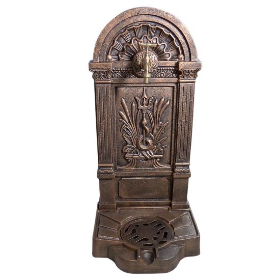 Strend Pro Kerti Csap, Öntöttvas, Antik Bronz, 35x30,5x76 cm