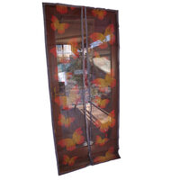 Strend Pro rovarháló 218x96 cm, mágneses, pillangós mintával