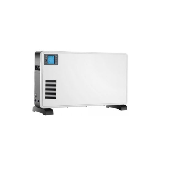 Elektromos konvektoros fűtés ventilátorral, 1000/1300/2300 W, 230V, távirányítóval