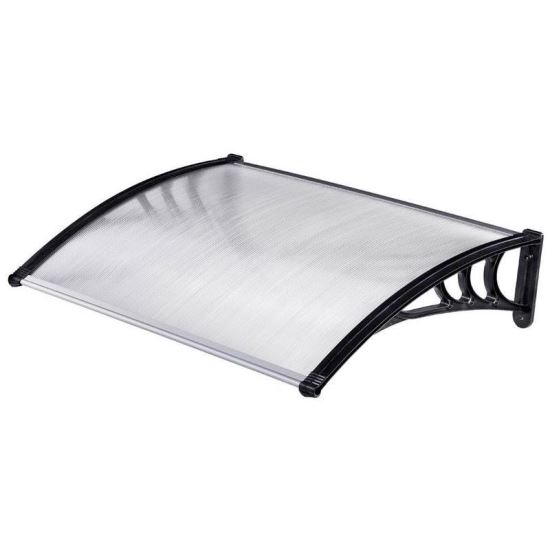 Napellenző huzat, polikarbonát, átlátszó, 0,8x1 m