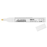 Állandó marker fehér hólyagos festékkel, Strend Pro