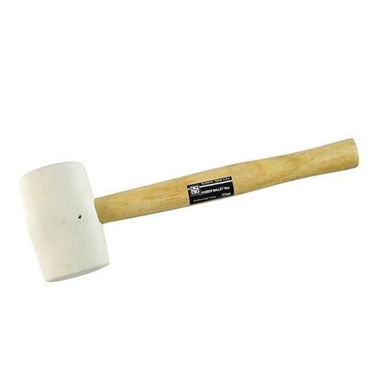 Strend Pro Fehér Gumi Kalapács, 340 g