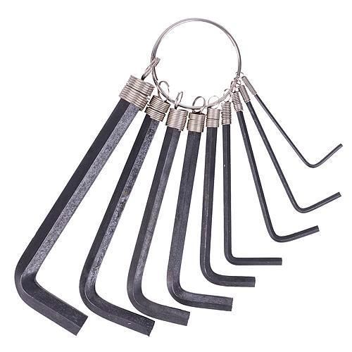 Ibuszkulcsok, 9 db-os készlet, 1,5-8 mm, Strend Pro