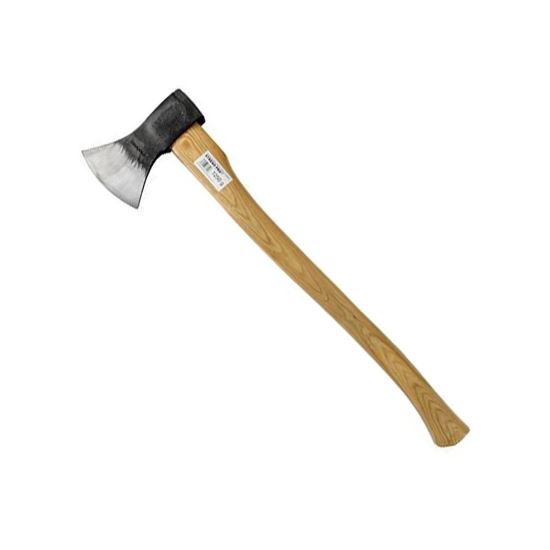Kovácsolt pengéjű fejsze, fa farok, 1,6 kg, Homokfúvó