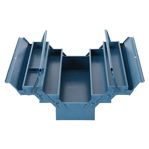 Strend Pro Szerszámos Doboz, fém, 5 rekesz, 47x 21x 20,5 cm
