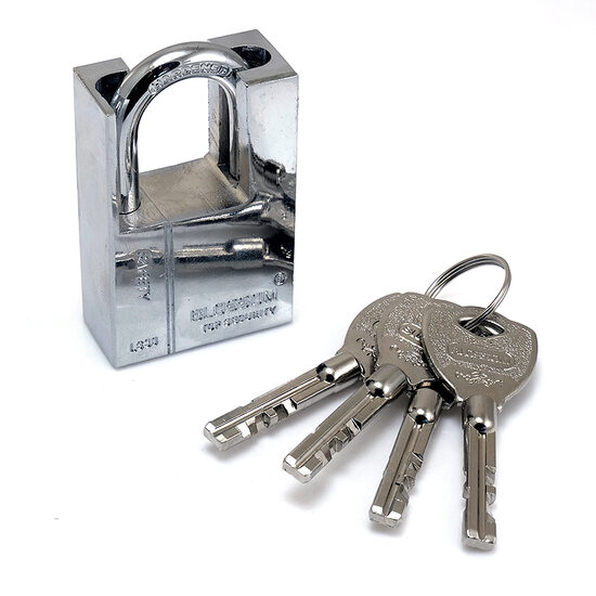 Professzionális zár 60 mm, 4 kulcs, BLOSSOM