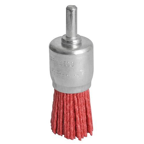 Nylon kefe, kör alakú, rúddal, 24 mm, Strend Pro