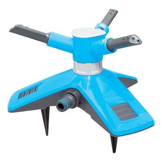 Aquacraft forgó szórófejes öntöző, 3 locsolási móddal, öntözött felület 200 m2