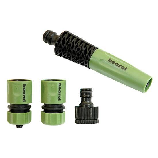 Öntöző készlet, tömlőfúvóka tartozékokkal, 5 db, Beorol