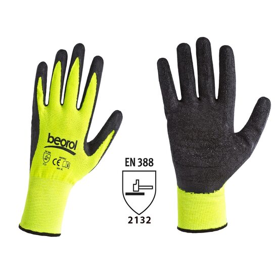 Latex védőkesztyű