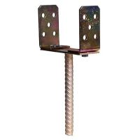 Fém gerendatartó, horganyzott, állítható, 0-18 cm, Strend Pro