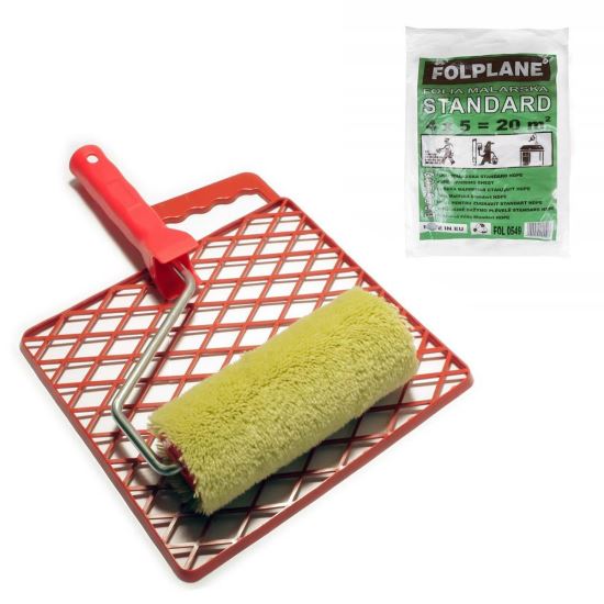 Grill tekercs, 23 cm / 47 mm, zöld, PROFI, + 20 nm fólia