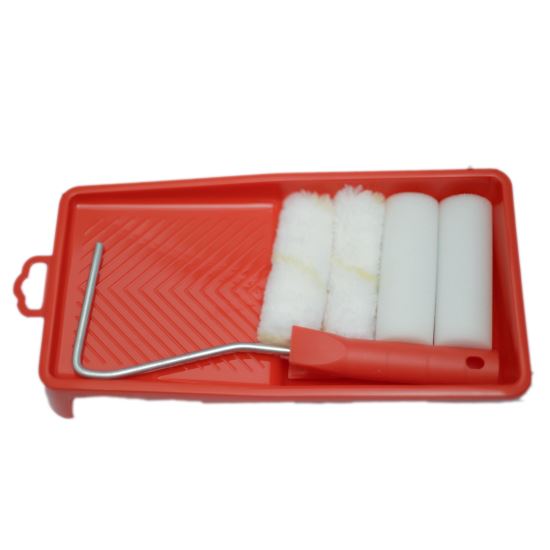 Festett készlet sz. 2, 2 szivacsos tekercs, 2 poliészter tekercs