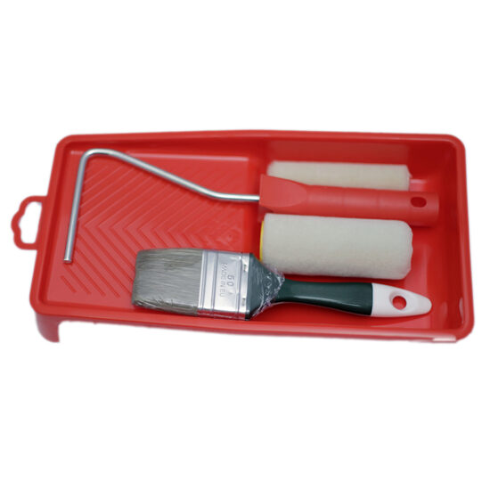 5 tartozék készlet lakkozáshoz, festéshez - szivacshenger, ecset