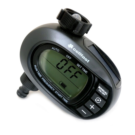 Automata digitális programozó öntözéshez, napelem, Cellfast