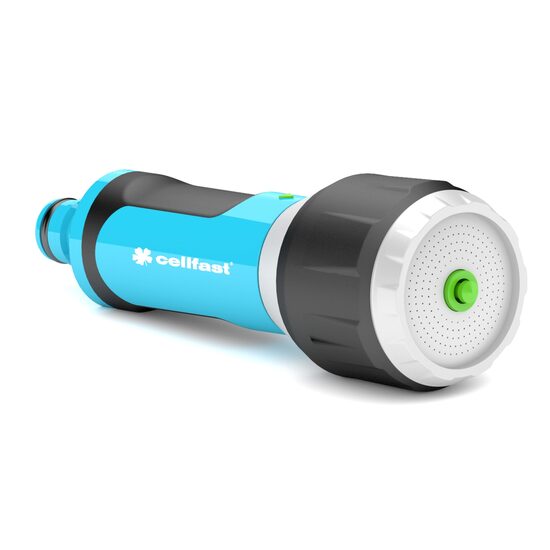 Cellfast Ergo 4 funkciós zuhanytömlő fúvóka