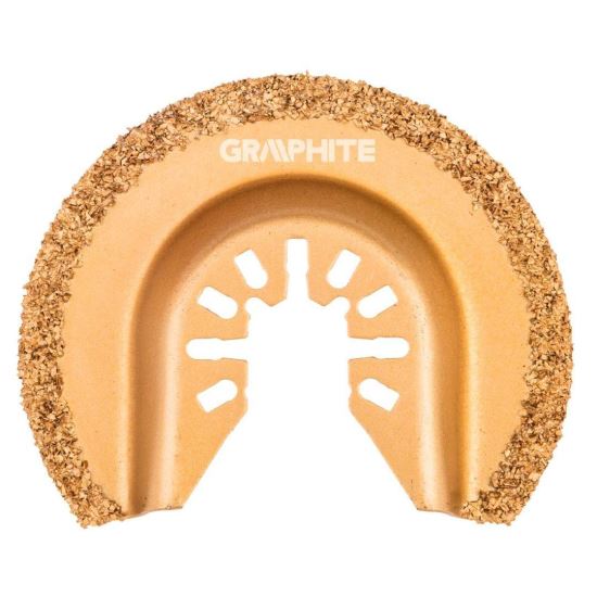 Graphite Fűrészlap / kés, multifunkcionális, gyémánt volfrám -karbiddal, kerámiához, 64 mm