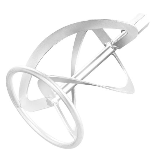 Raklap, keverő mixer, habarcs, M14, 140 mm, Graphite