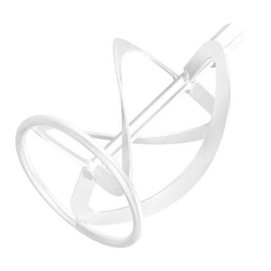 Raklap, keverő mixer, folyadékok, M14, 140 mm, Graphite