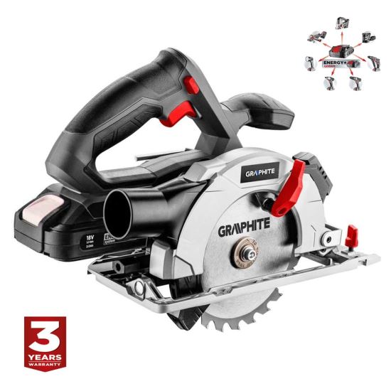 Graphite akkus körfűrész Energy+ (Akkumulátor nélkül!)