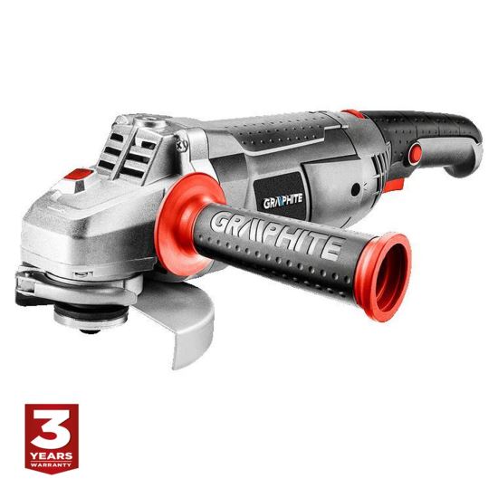 Graphite 59G220 Sarokcsiszoló, 1200W, fordulatszám szabályozás, 125x22.2mm, kofferben