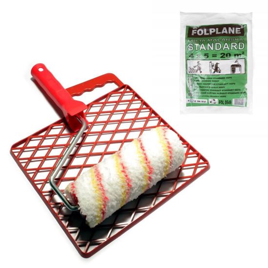 Grill tekercs, 23 cm / 47 mm, többszínű, HOBBY, + fólia 20 nm