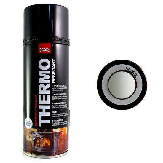 Hőálló akril festék spray 600 fok, Átlátszó 400 ml