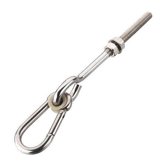 Karabiner csavarral - max. 150 kg , 10x160 mm