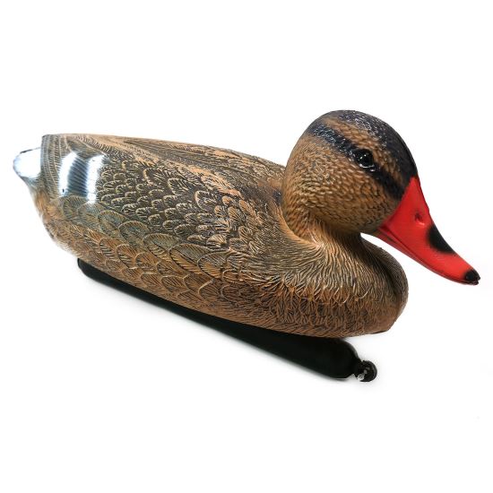 Kerti úszó műanyag dekoráció - Kacsa 38x18x17cm