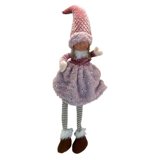 Angyal karácsonyi dekoráció - 58 cm