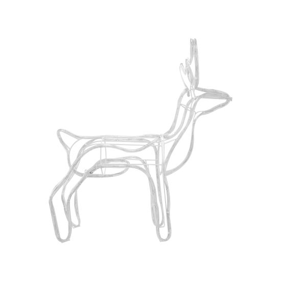 Karácsonyi dekoráció, rénszarvas, 144 LED, 230V, 59x27,5x64 cm