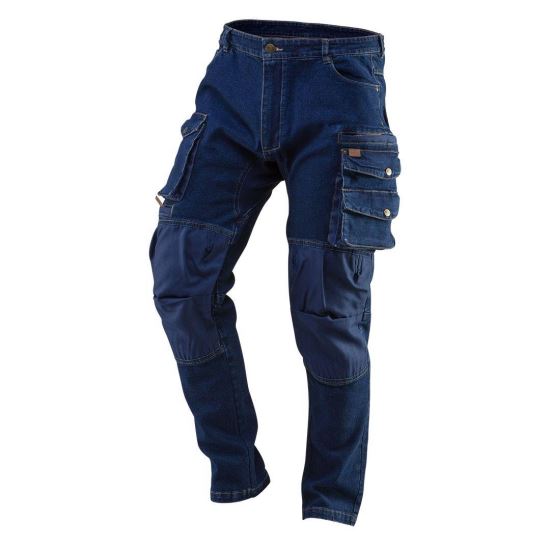Neo denim Munkavédelmi nadrág térd erősítővel -XL méret