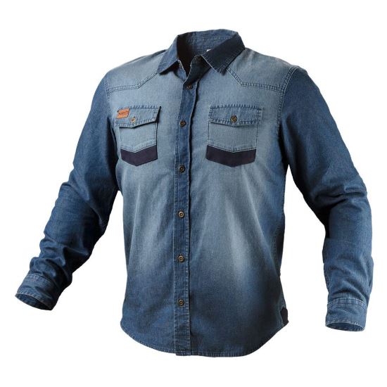 Denim Neo Munkas ing - L méret
