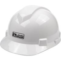 HDPE védősisak, fehér, 4 pontos állítás, Richmann Exclusive