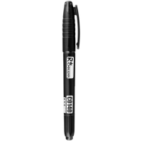 Tartós marker, 2 fej, fekete, RICHMANN