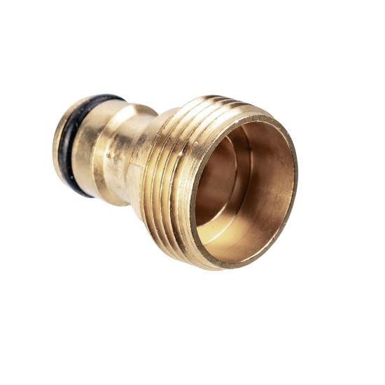 Csapcsap adapter, külső menet, sárgaréz, 3/4 ", Richmann