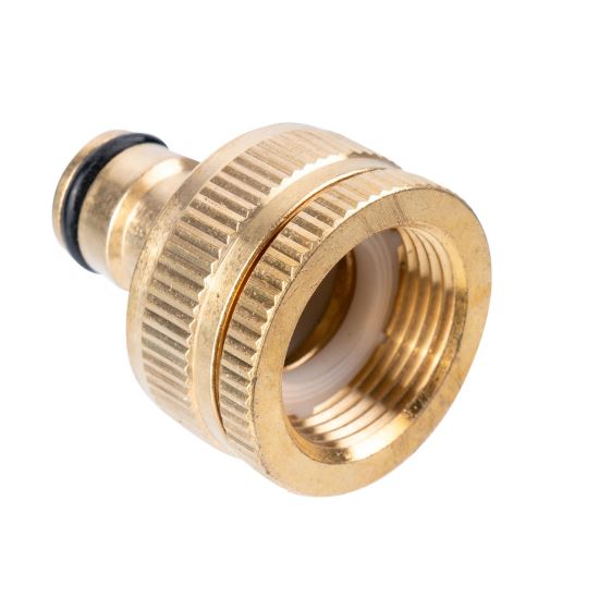 Csapcsap adapter, belső menet, sárgaréz, 3/4 '' / 1 ", 1/2", Richmann