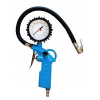 Keréknyomó pisztoly, nyomásmérővel, 1/4", 15 bar, Richmann