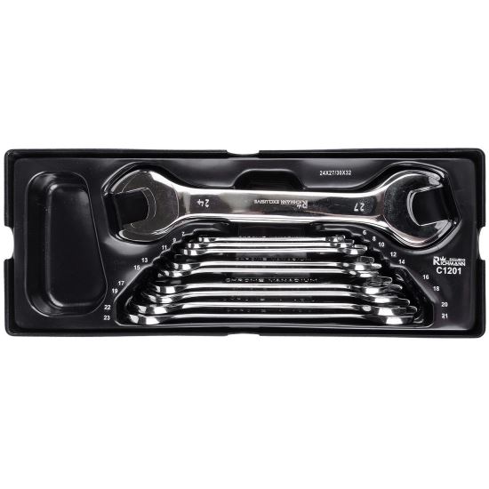 Rövid kulcskészlet, fiókos TYPE A (385x150 mm) mobil szekrényhez, 6-32 mm, 12 db, RICHMANN EXCLUSIVE