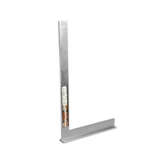 Richmann derékszögű vonalzó, 400x230 mm, alumínium