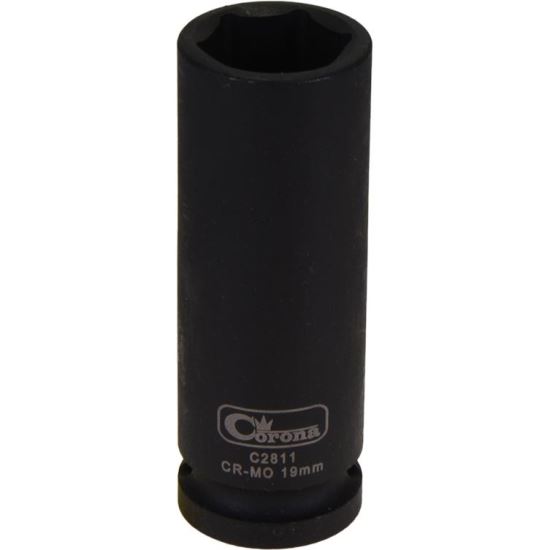 Hosszú ütköző csőfej, 1/2", 19 mm, RICHMANN EXCLUSIVE