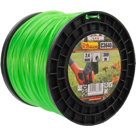 Richmann Fűkasza damil, csillag típusú, 2,4 mm x 309 m