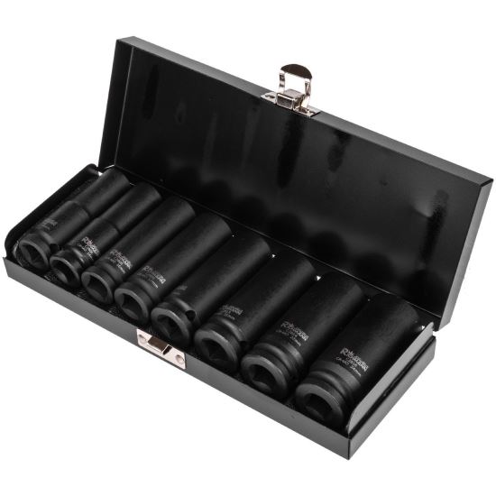 Hosszú ütésű csőfej készlet, 1/2", 13-24 mm, RICHMANN EXCLUSIVE