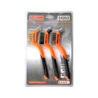 Drótkefék, sárgaréz, acél, nylon, 180 mm, 3 db, Richmann Exclusive