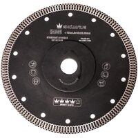 Gyémánt vágótárcsa, ipari korong, TURBO, extra vékony vágás: 1,9mm vastagság; 180×22,2mm, száraz és vizes vágásra