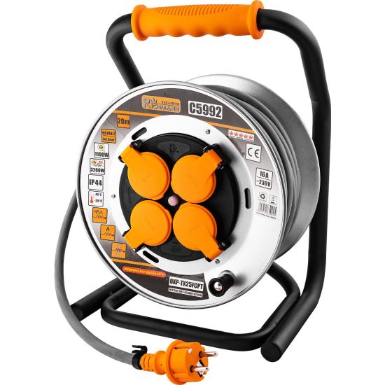 Richmann Exclusive Ipari elektromos hosszabbító, Dobon, 3 x 2,5 mm², IP44, 20 m