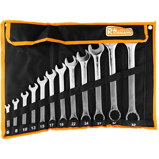 Kombinált kulcsok 6-32, 12 db-os készlet, RICHMANN EXCLUSIVE