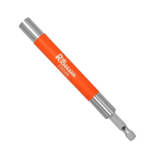 Tipptartó, bit, mágneses, vezetőcsatornával, 1/4 ", 120 mm, Richmann Exclusive