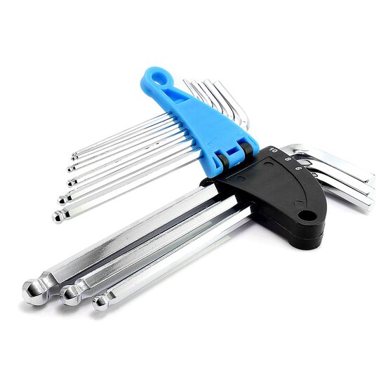 9 DB-os hatszögletű imbusz kulcs készlet